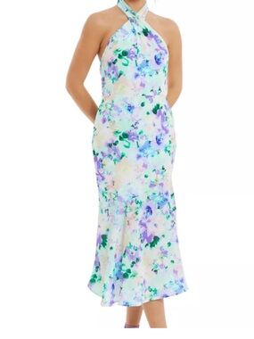 QUIZ  - Women's 14 Floral Midi Dress NWT